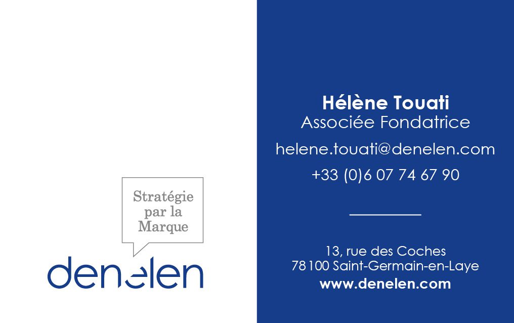 carte de visite d'Hélène Touati